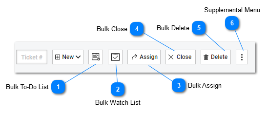 Help Desk - Bulk Actions